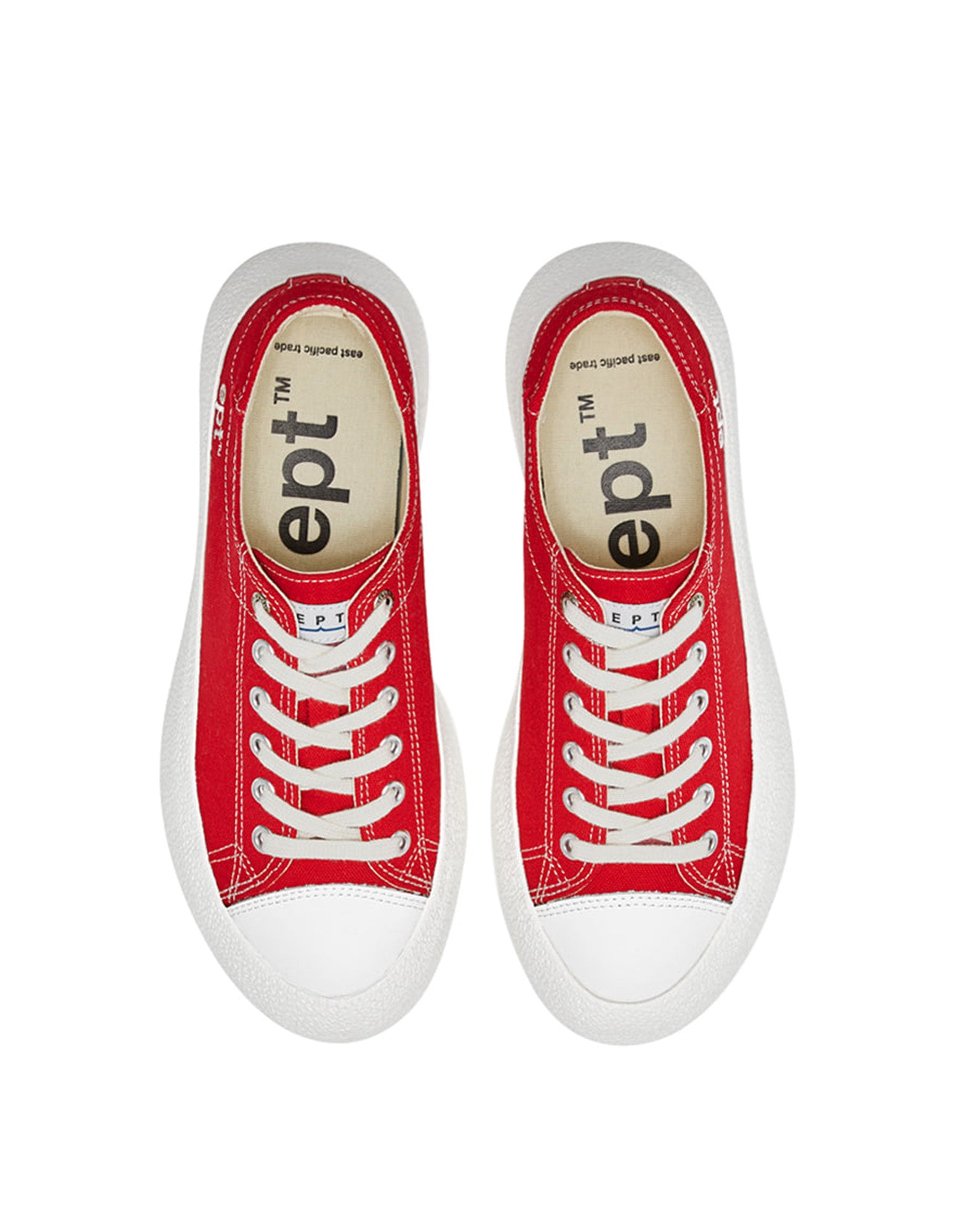 EPT Sneakers Dive Canvas Rosse
