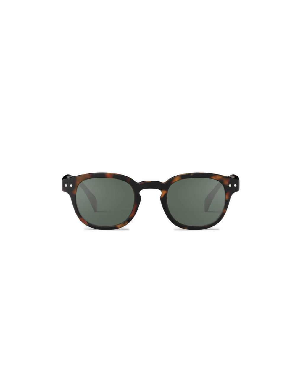 IZIPIZI Occhiali da Sole Mod. C Tortoise Lente Verde