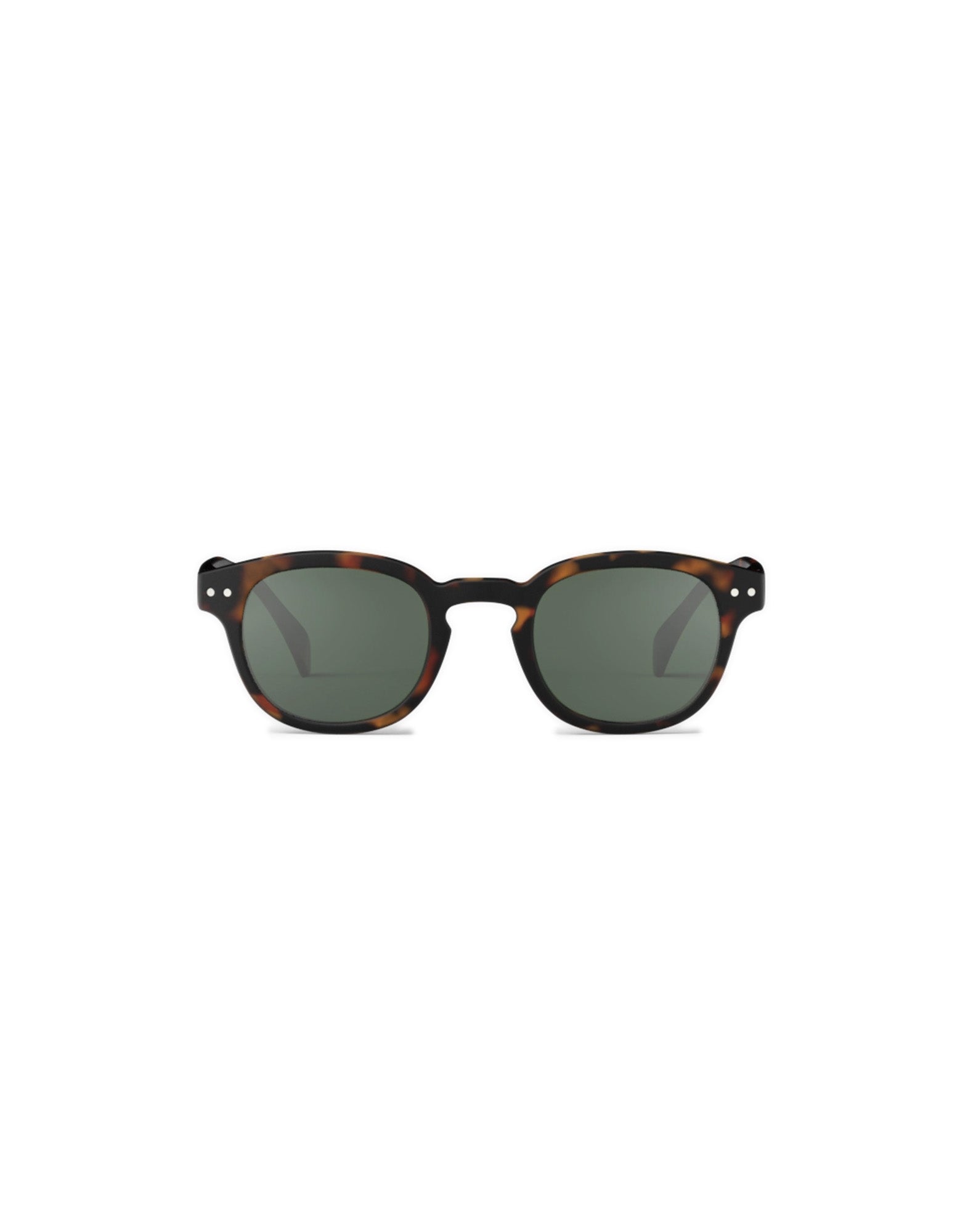IZIPIZI Occhiali da Sole Mod. C Tortoise Lente Verde