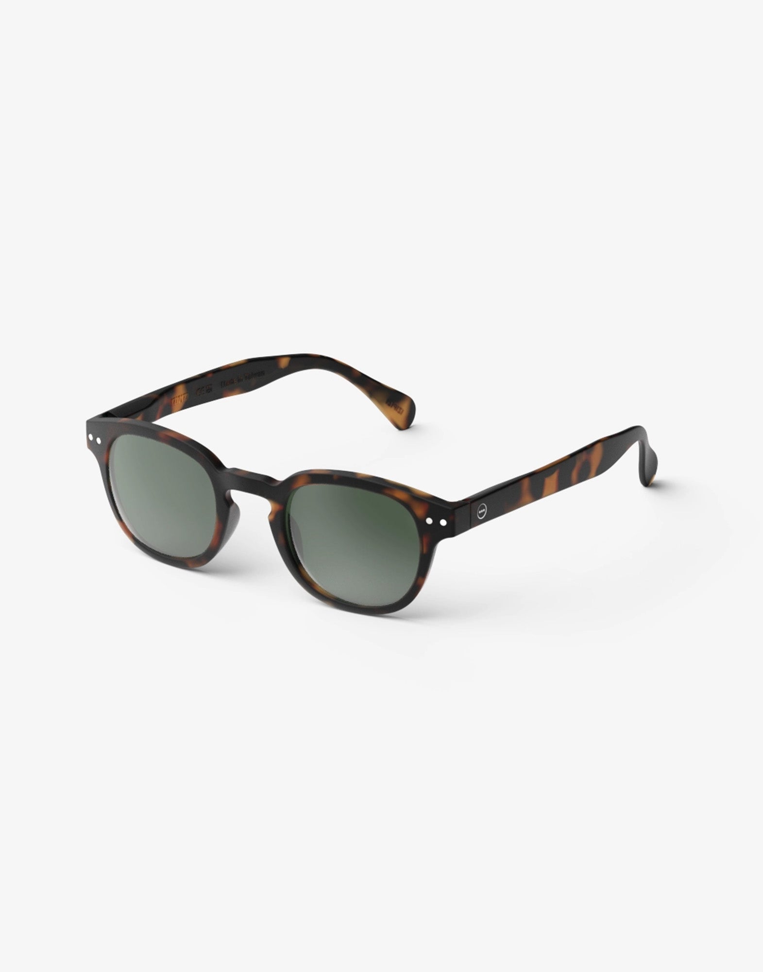 IZIPIZI Occhiali da Sole Mod. C Tortoise Lente Verde