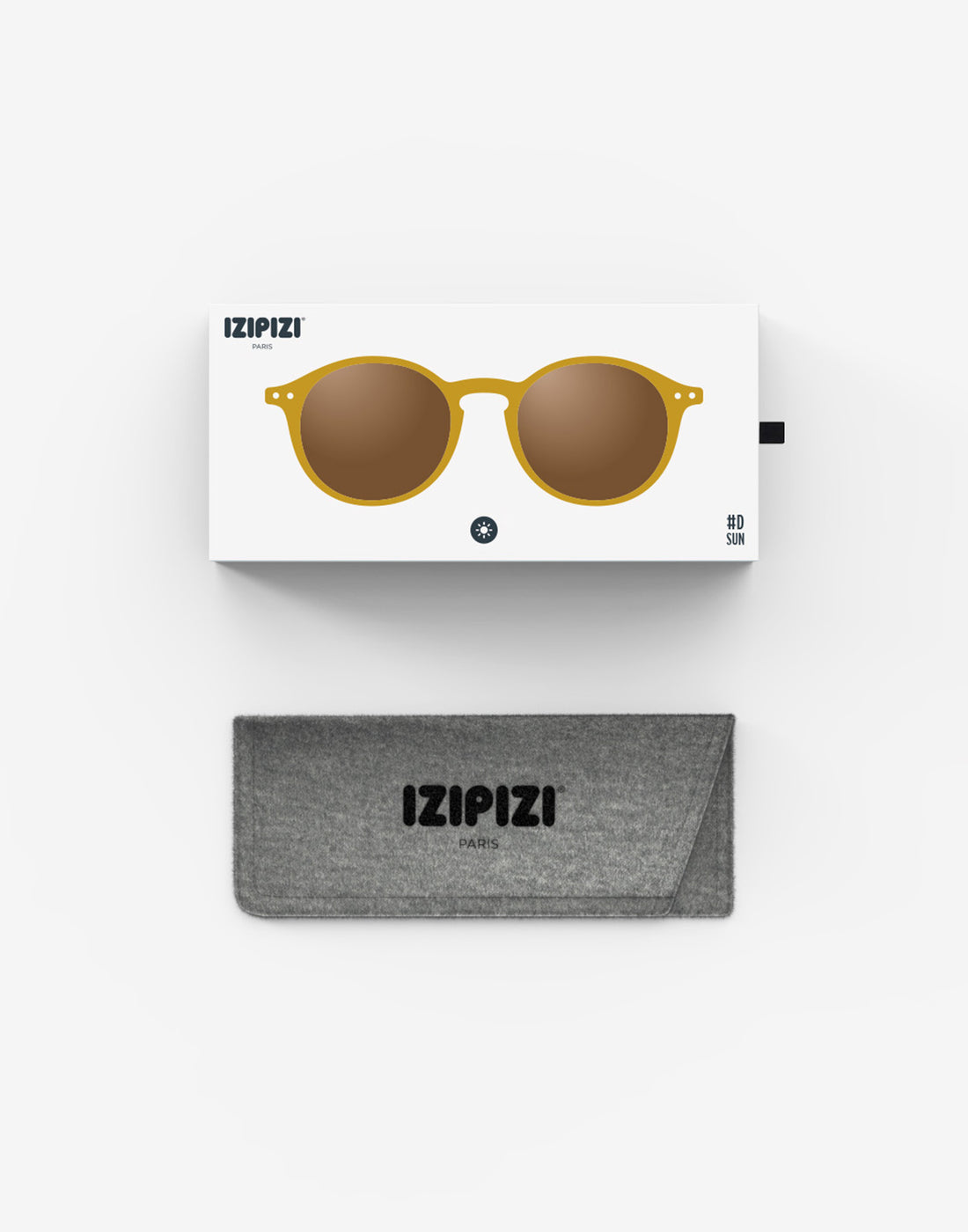 IZIPIZI Occhiali da Sole Mod. D Golden Green