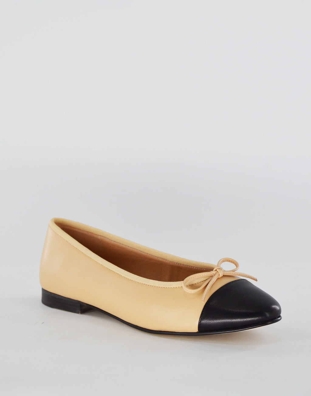 JEFFREY CAMPBELL Ballerine Arabesque Natural Black