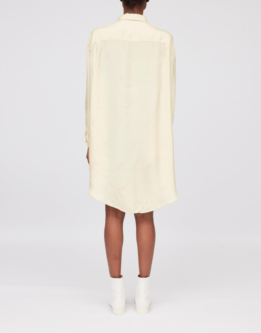 MM6 MAISON MARGIELA Abito Camicia con Numeric Signature