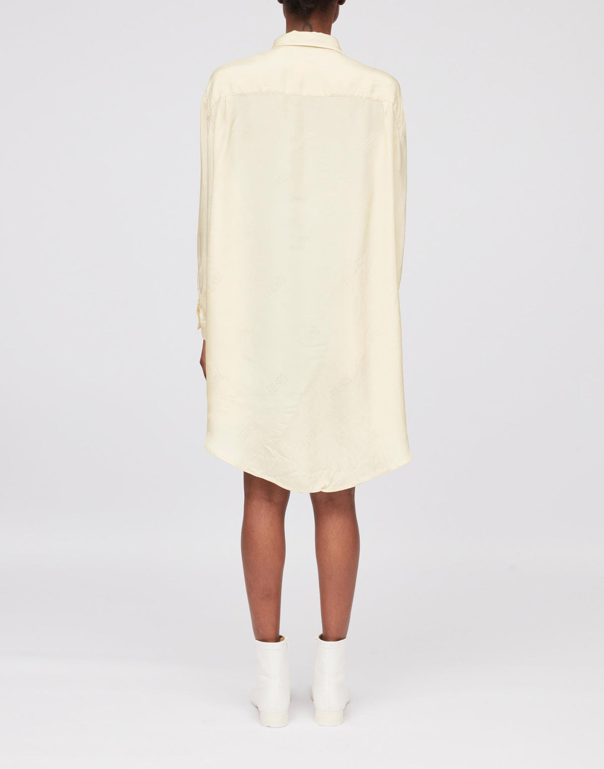 MM6 MAISON MARGIELA Abito Camicia con Numeric Signature