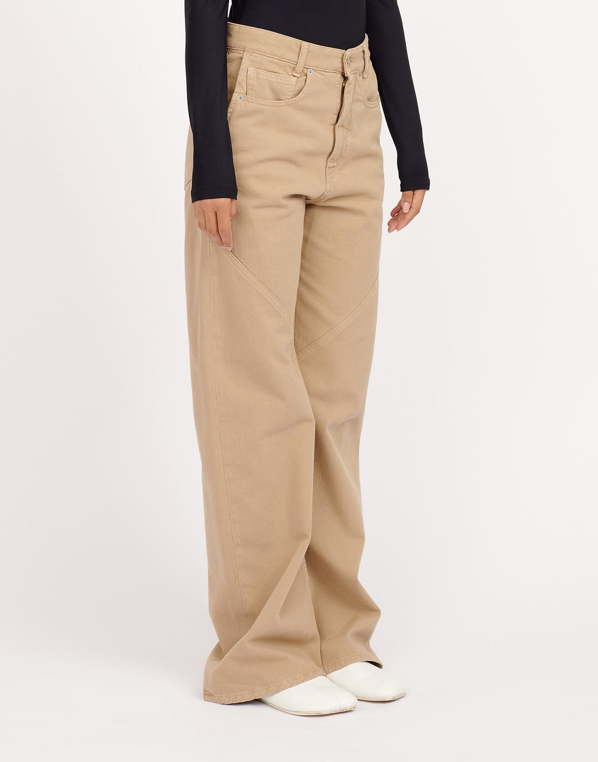 MM6 MAISON MARGIELA Pantalon 5 poches en bull denim