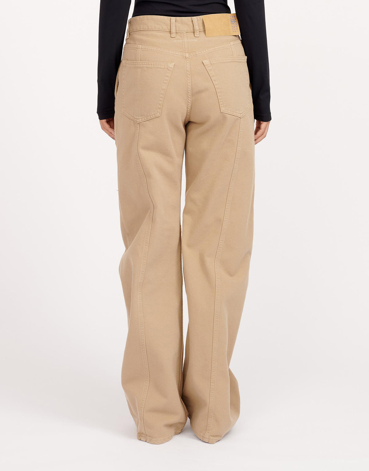 MM6 MAISON MARGIELA Pantalon 5 poches en bull denim