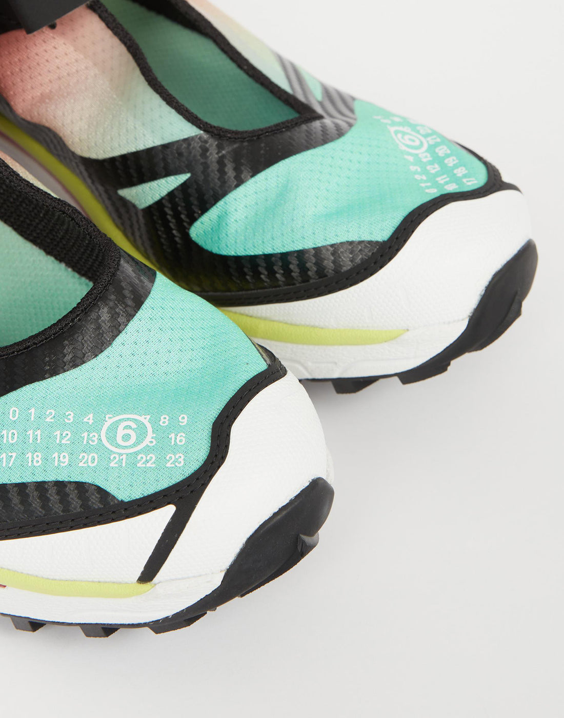 MM6 MAISON MARGIELA x SALOMON Sneakers XT-Mary J Ginger/Electric Green/Knockout Green