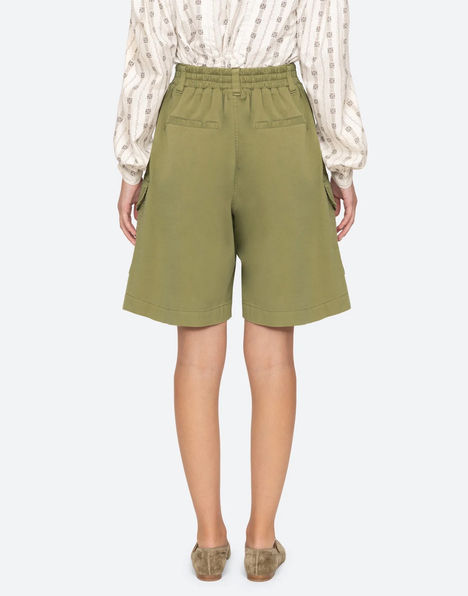 SEA NY Bermuda Cargo Karina in Cotone Tan