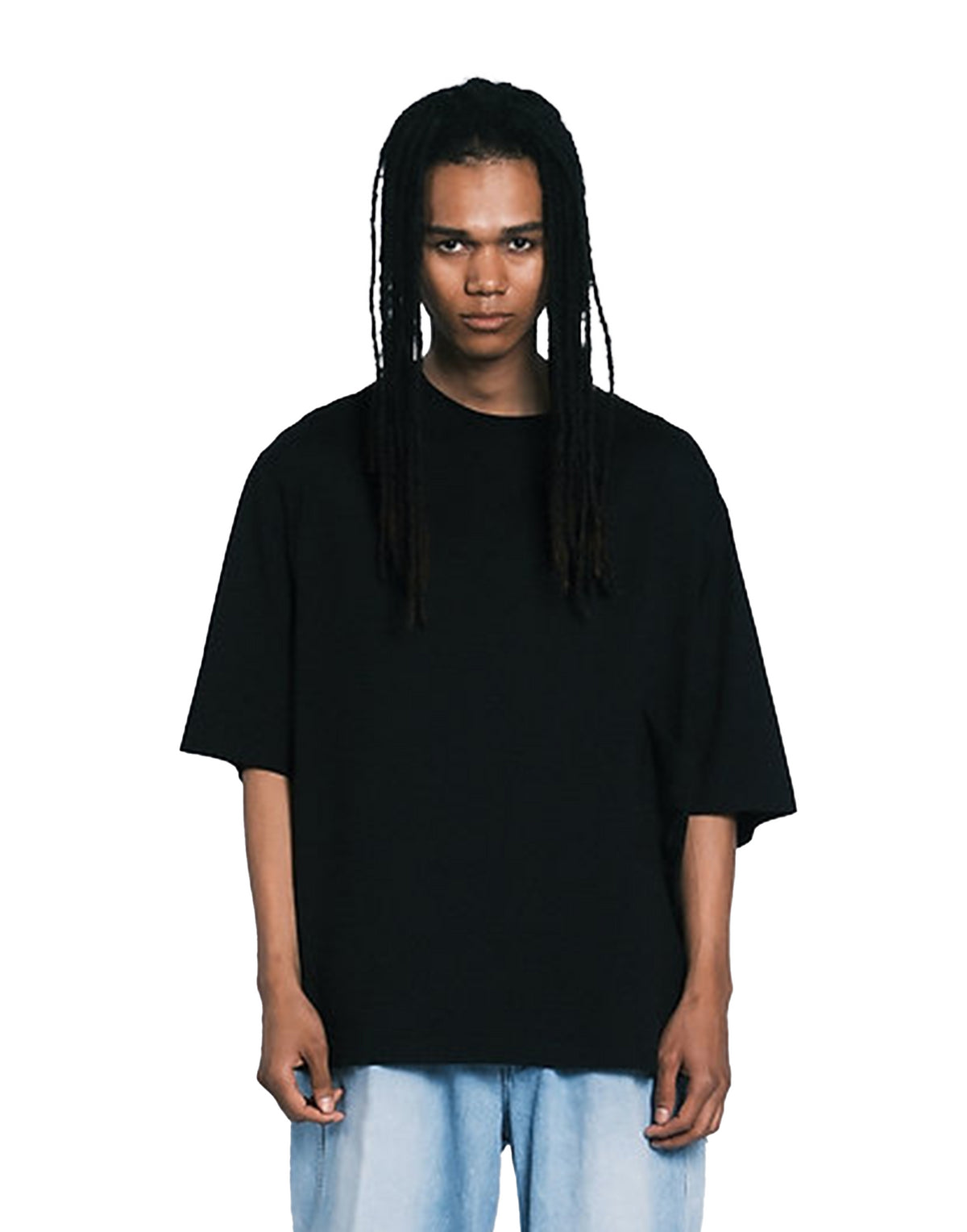 TANAKA T-shirt Boxy Unisex Nera