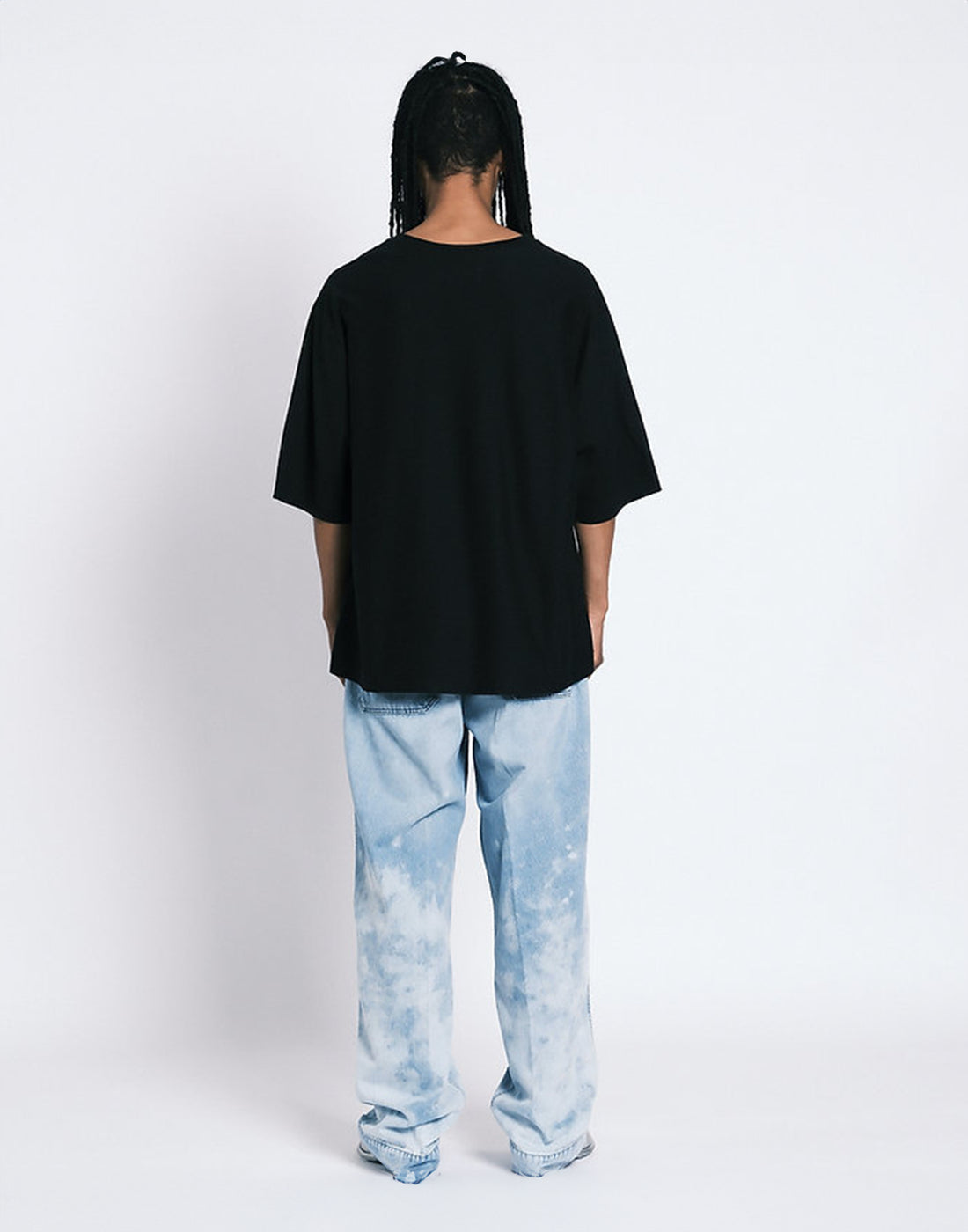 TANAKA T-shirt Boxy Unisex Nera