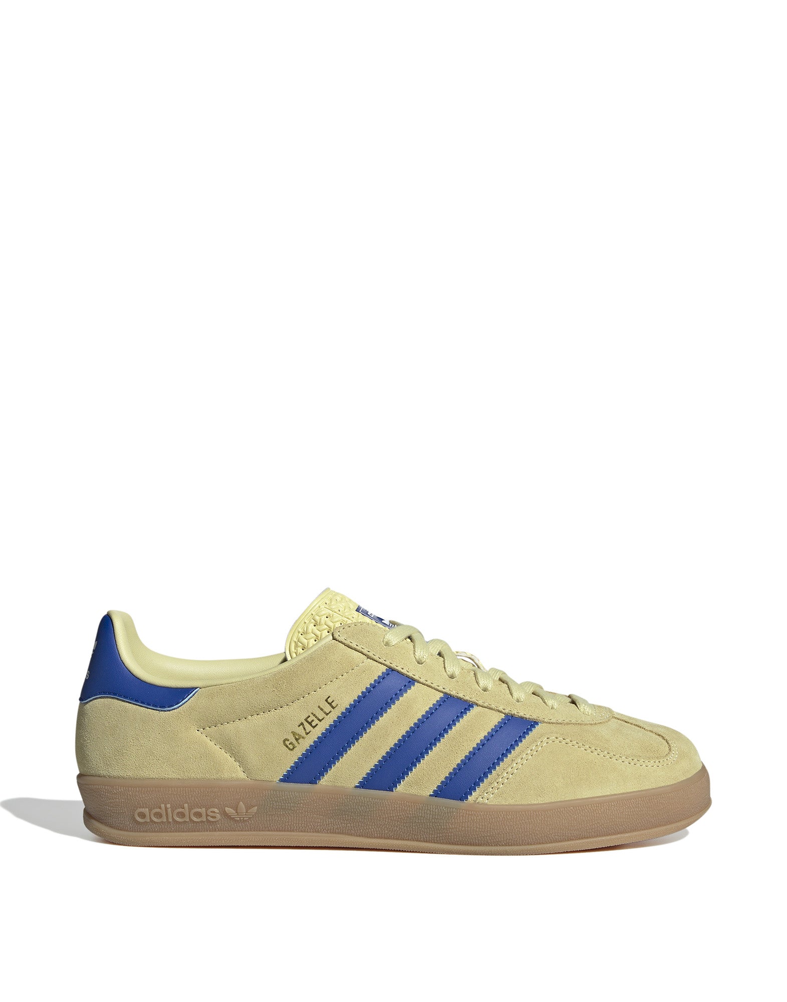 ADIDAS Sneakers Gazelle Indoor Powder Yellow/Royal Blue