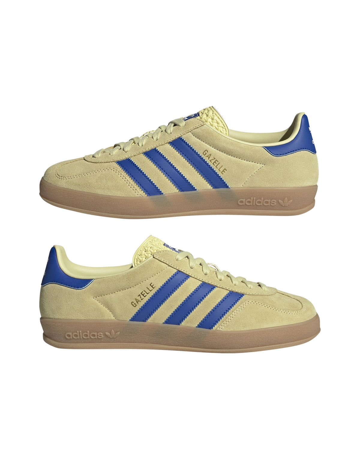 ADIDAS Sneakers Gazelle Indoor Powder Yellow/Royal Blue