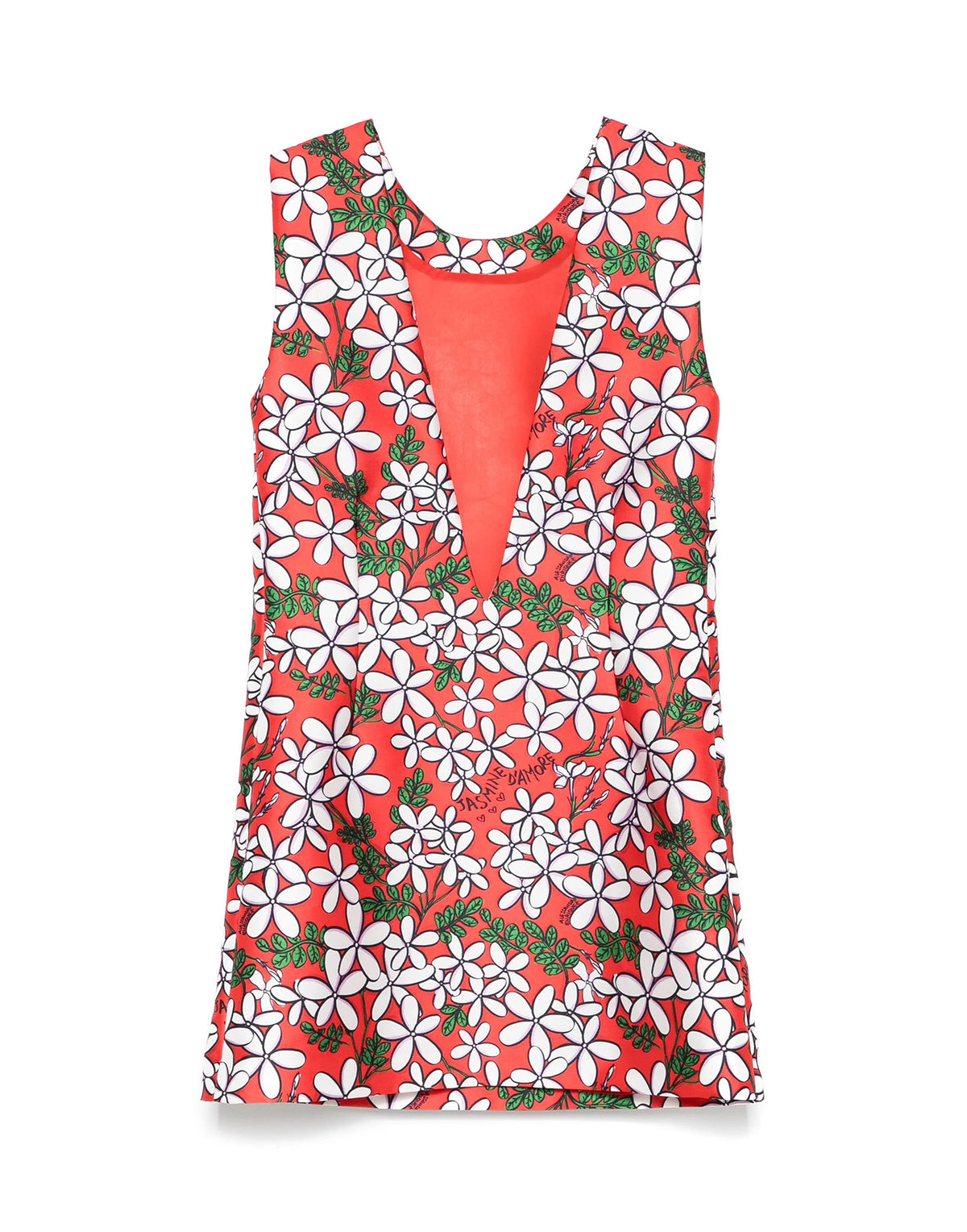 ALESSANDRO ENRIQUEZ Robe courte à motif marguerites