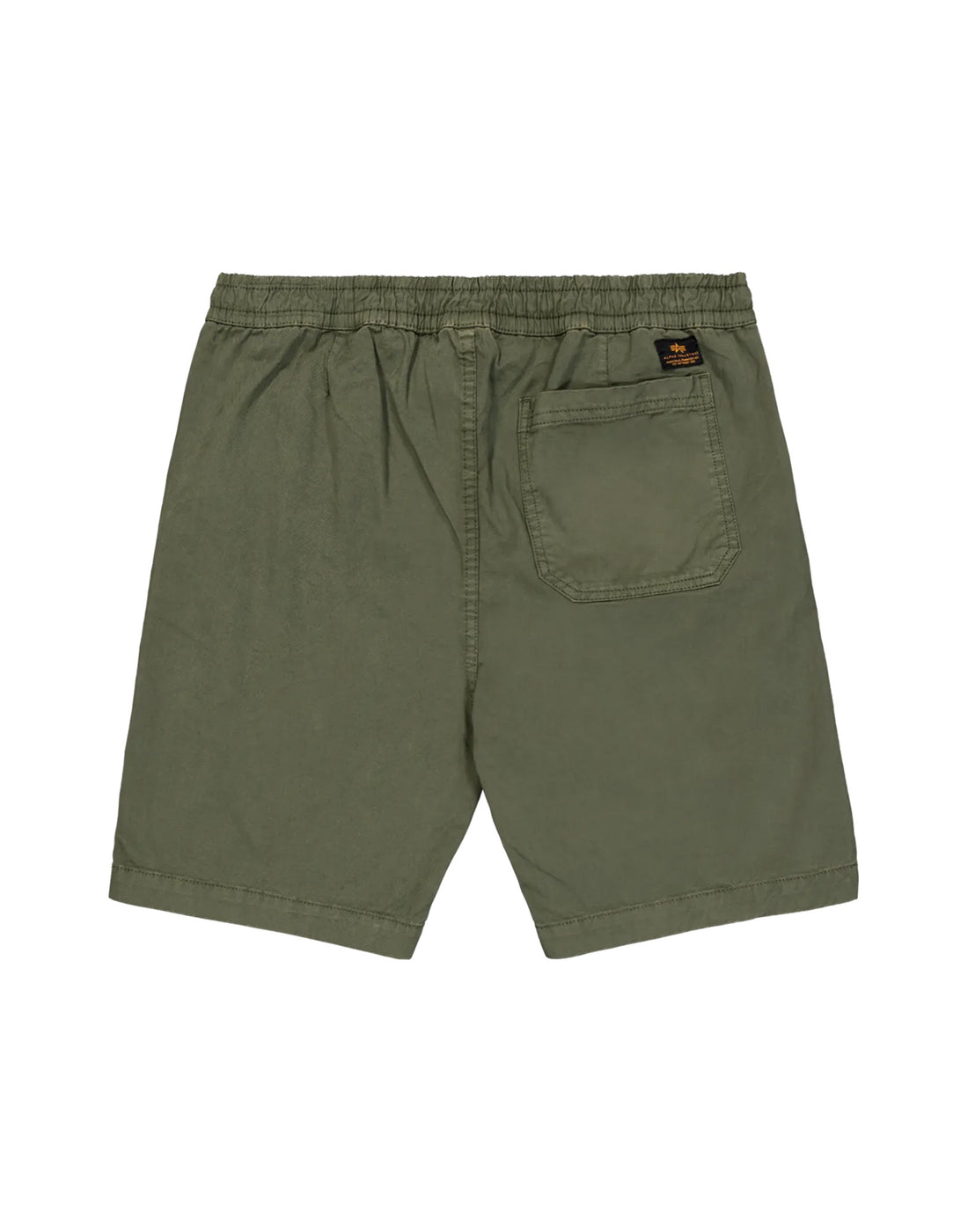 ALPHA INDUSTRIES Bermuda in Twill di Cotone Dark Olive
