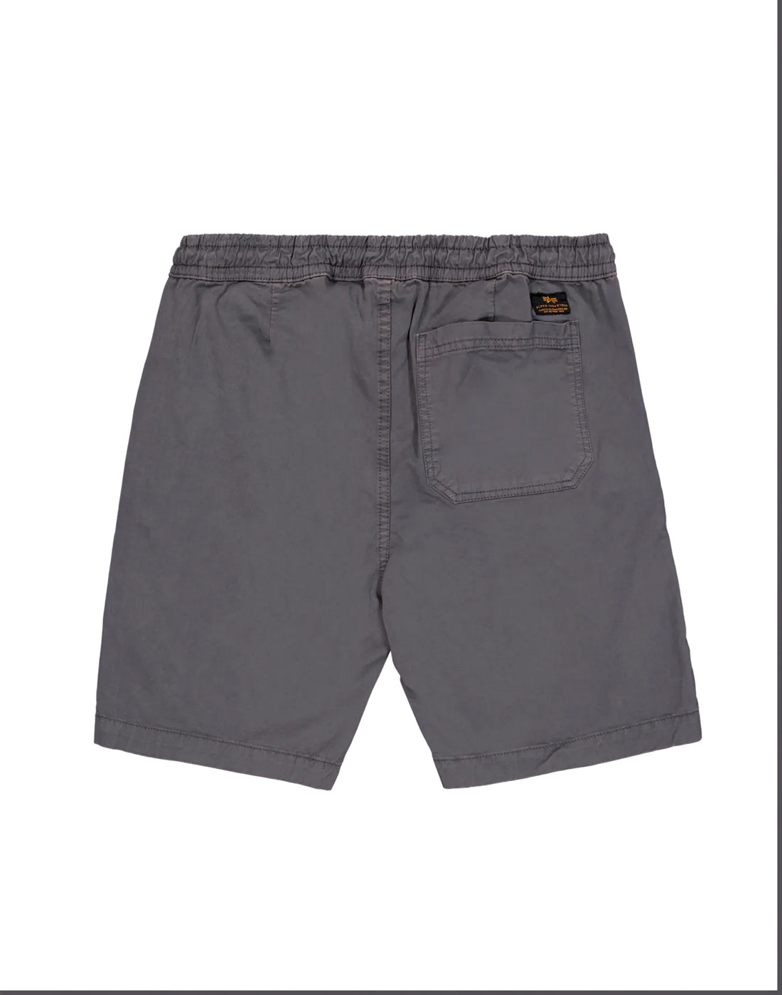 ALPHA INDUSTRIES Bermuda in Twill di Cotone Vintage Grey