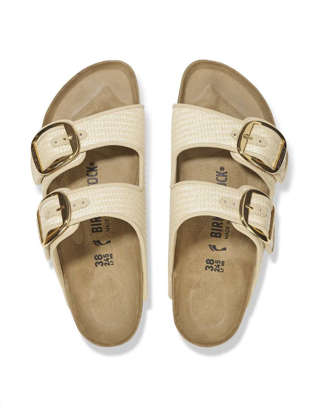 BIRKENSTOCK Arizona Big Buckle Raffia