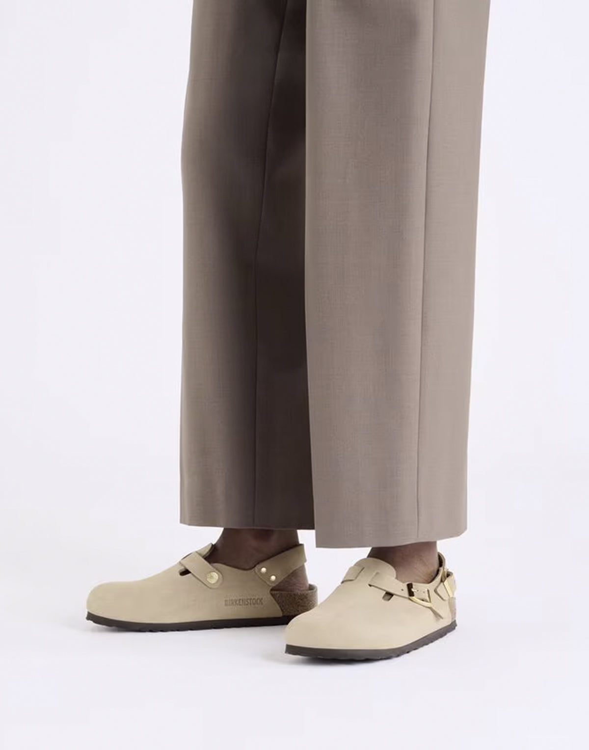 BIRKENSTOCK Tokio in Pelle Nabuk Sandcastle