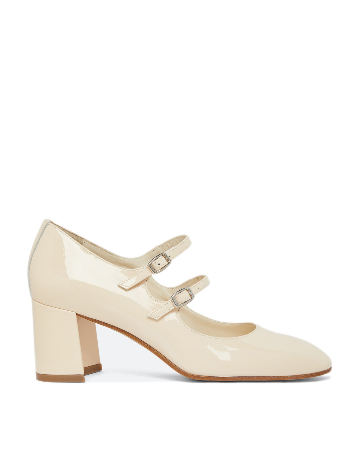 CAREL Décolleté Mary Jane Alice in Vernice Nude