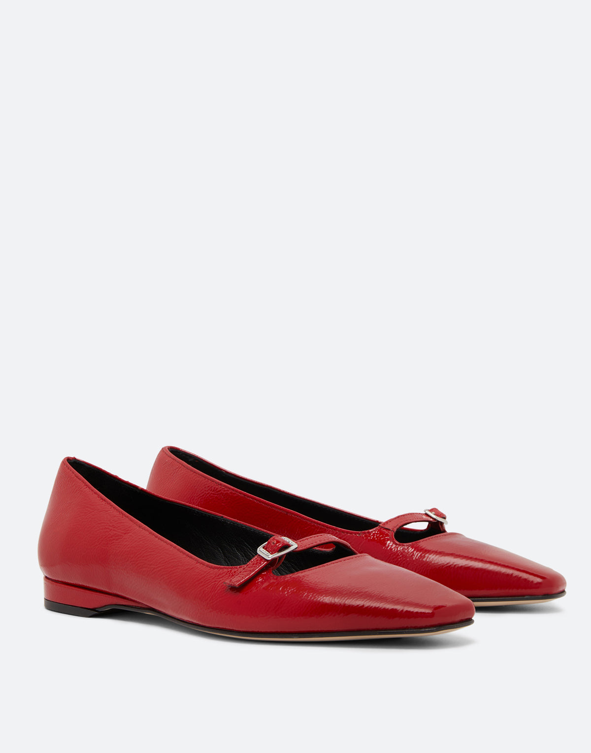 CAREL Ballerine Emilie in Vernice Rossa Naplak