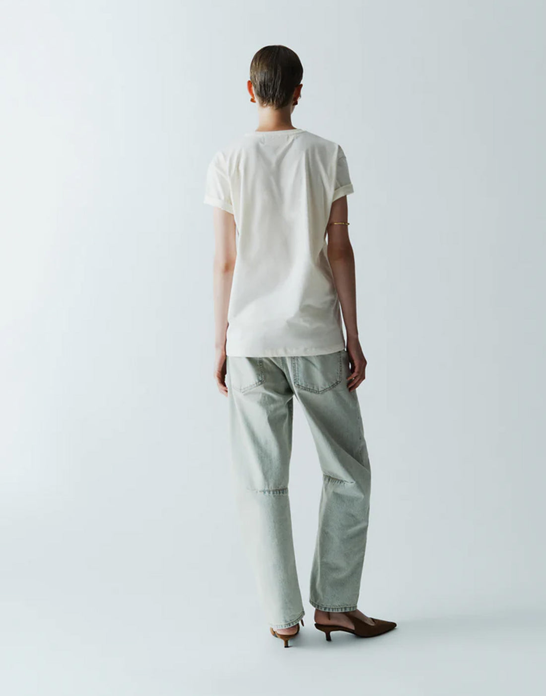 CIRCUS HOTEL T-shirt Slim con Stampa Fumetto