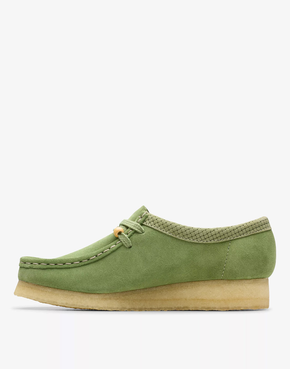 CLARKS Polacchine Wallabee in Pelle Scamosciata Apple