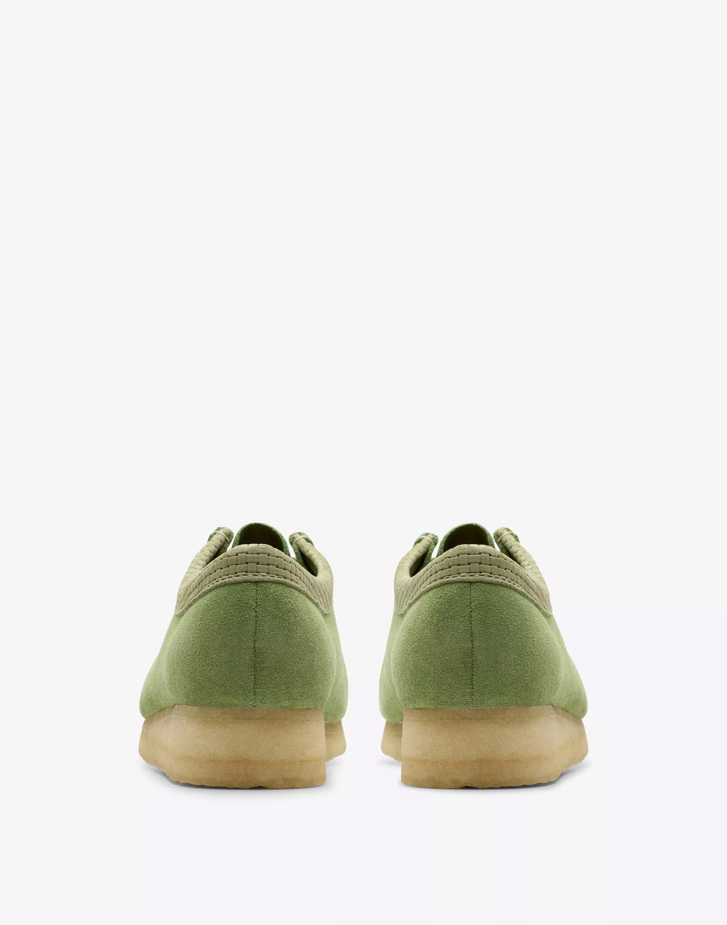 CLARKS Polacchine Wallabee in Pelle Scamosciata Apple