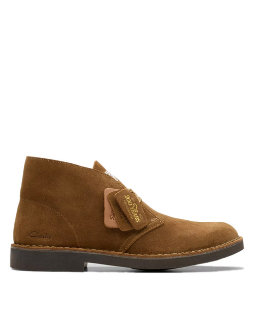 CLARKS Bottines Desert Boot Evo en daim Cola