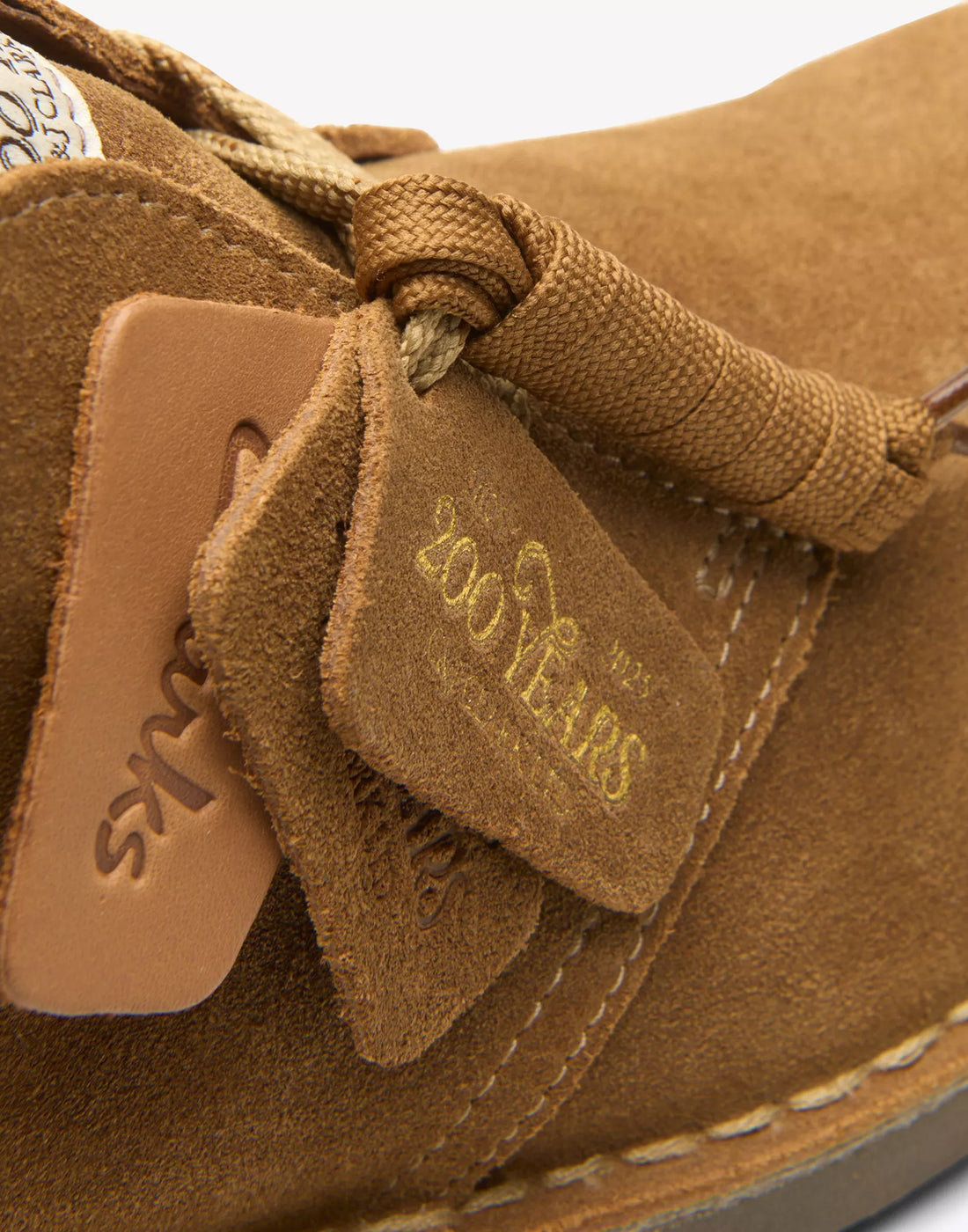 CLARKS Polacchine Desert Boot Evo in Camoscio Cola