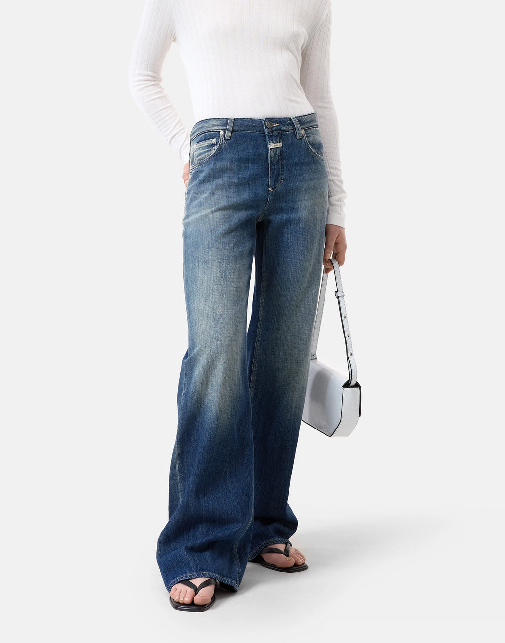 CLOSED Wide Jeans Gillan Dark Blue