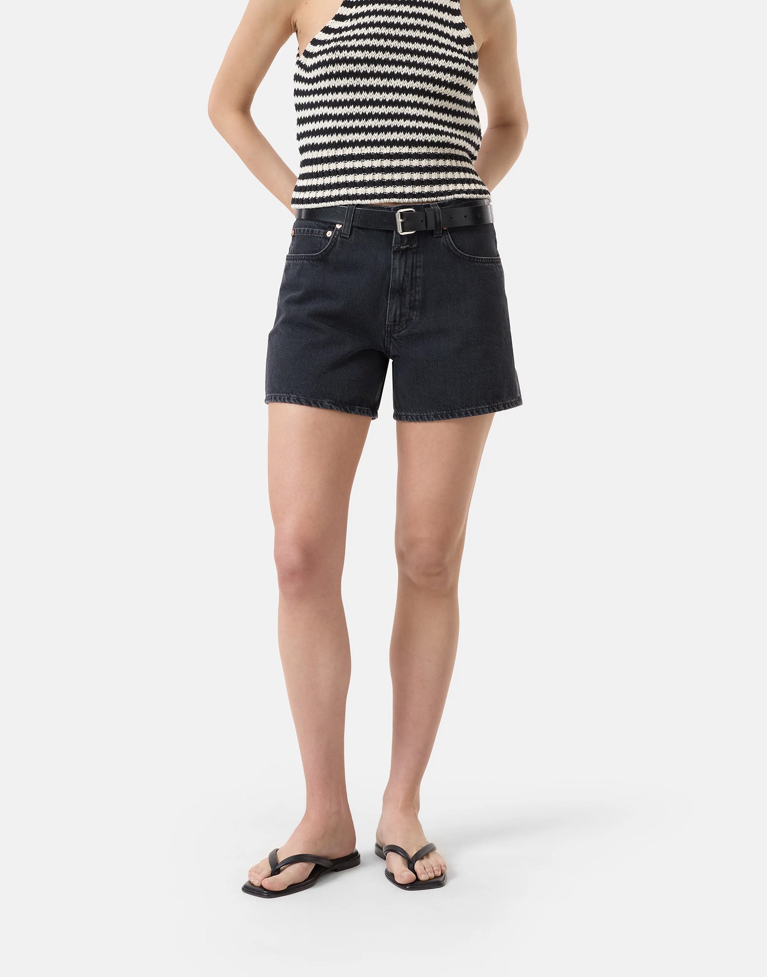CLOSED Shorts Janey in Denim Dark Grey