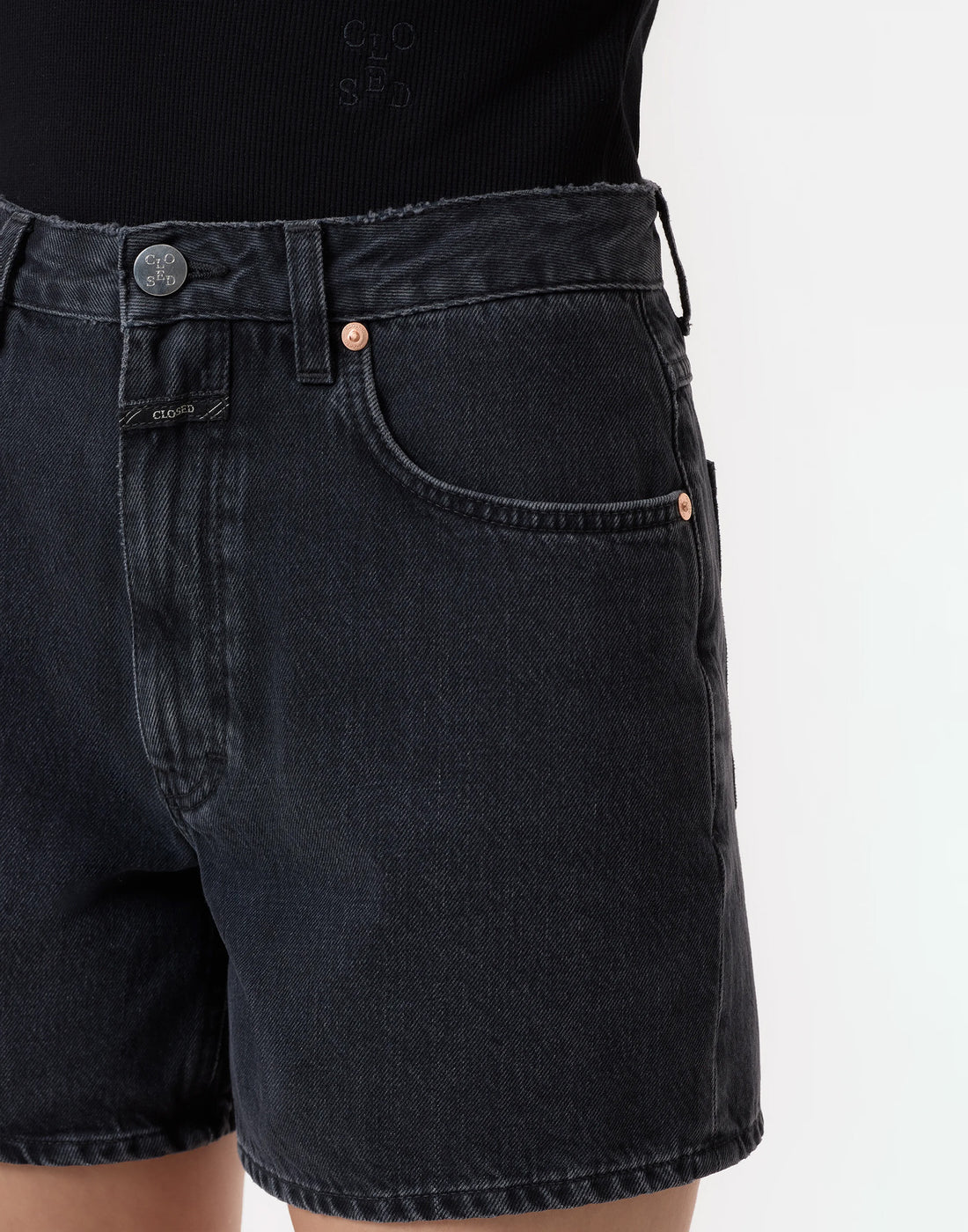 CLOSED Shorts Janey in Denim Dark Grey