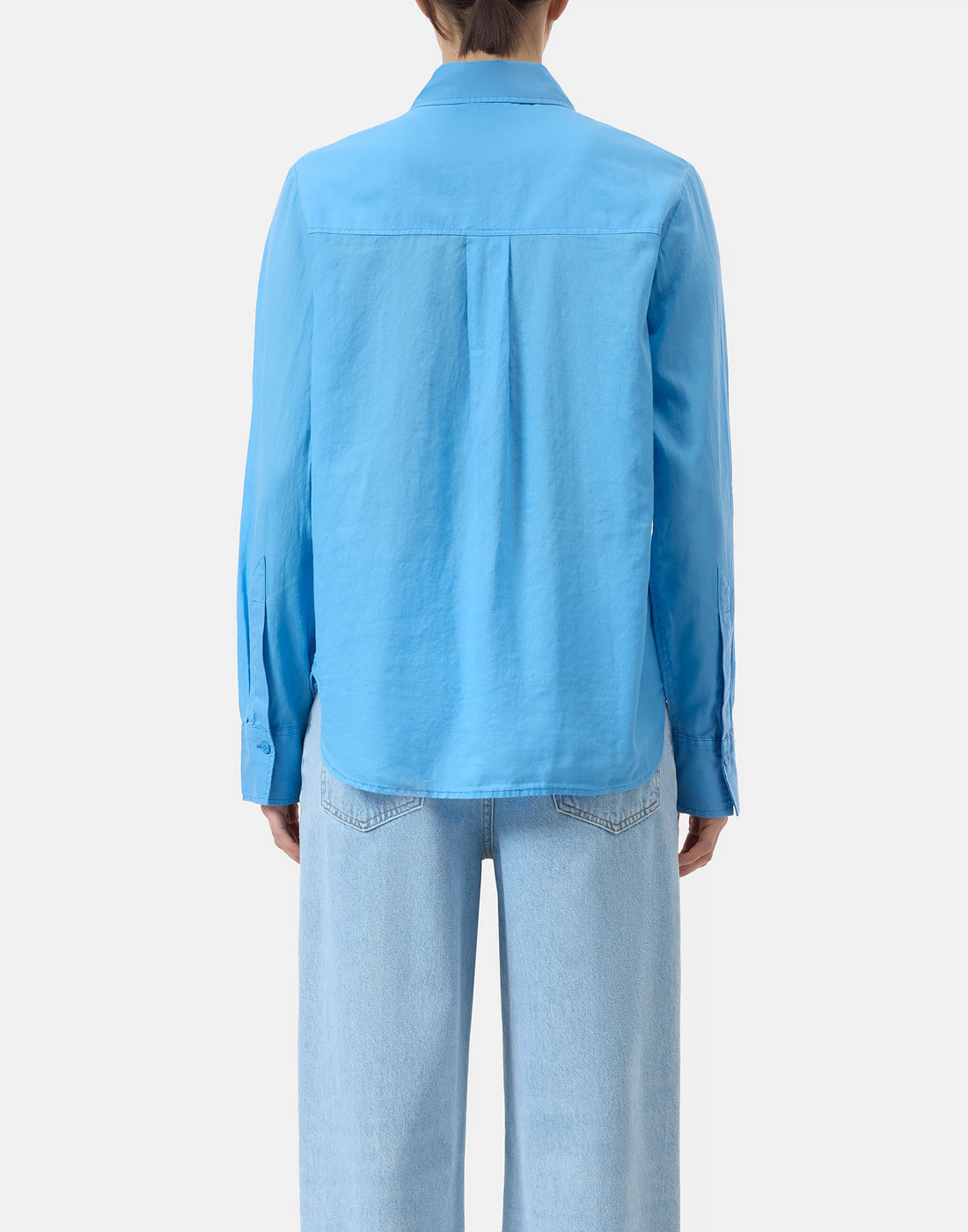 CLOSED Camicia in Cotone Leggero Cornflower Blue