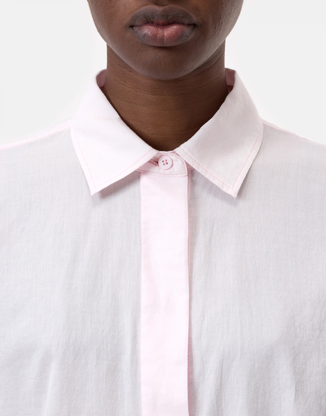 CLOSED Blusa in Cotone Leggero Milkshake Pink