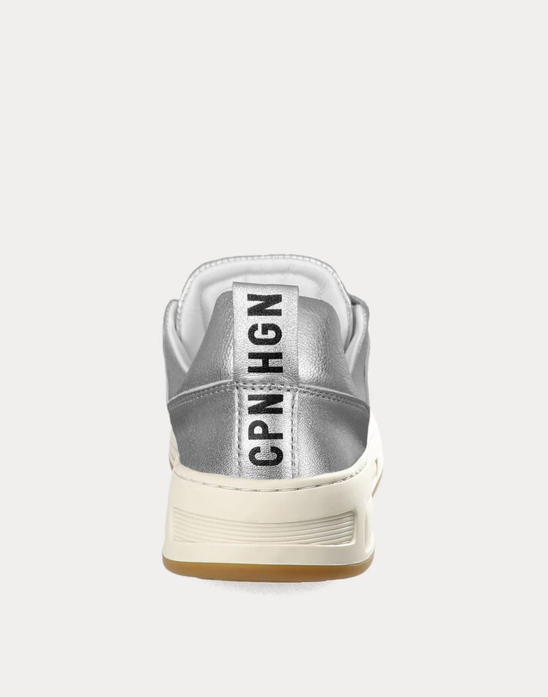 COPENHAGEN Sneakers Low-Top in Pelle Liscia Silver