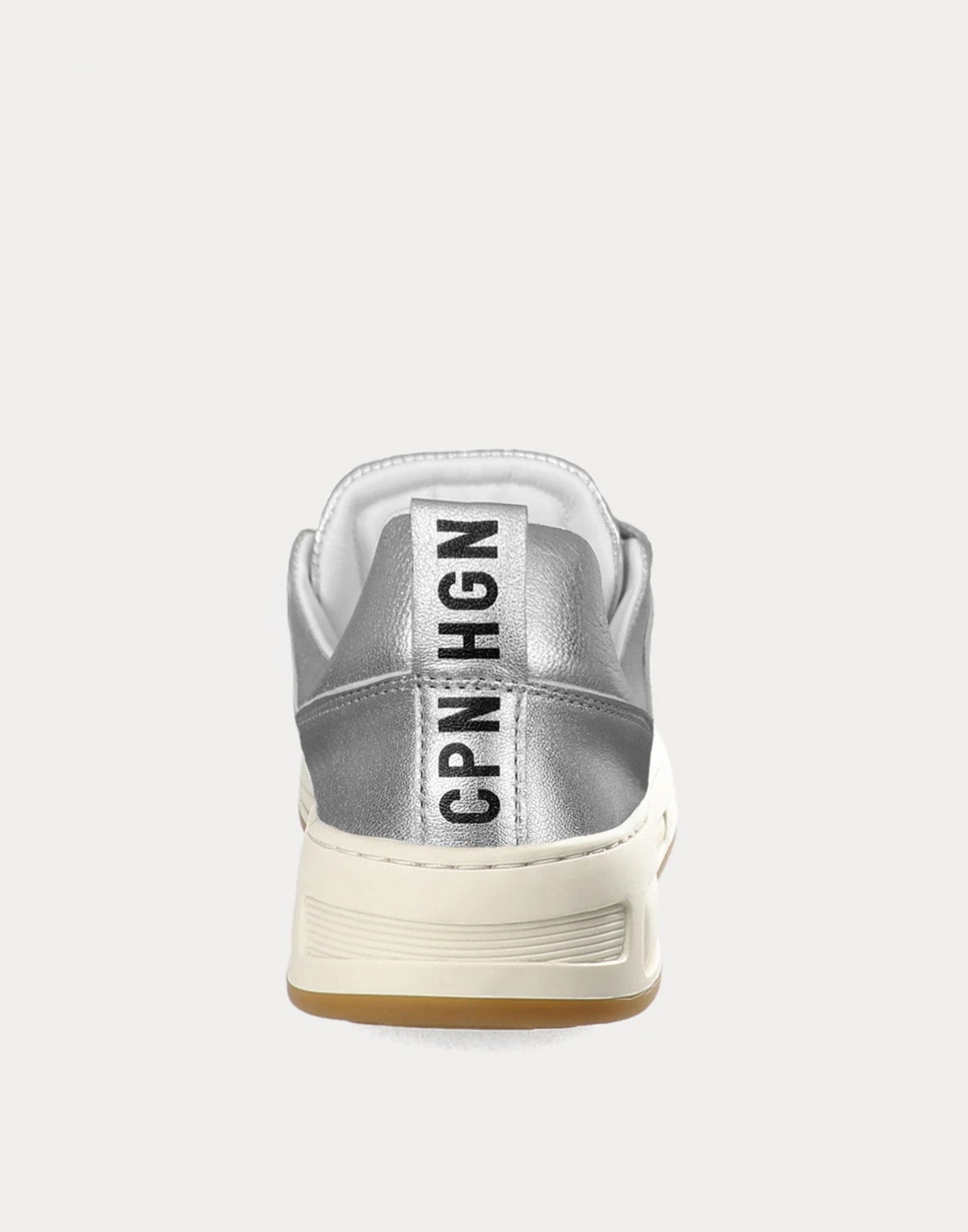 COPENHAGEN Sneakers Low-Top in Pelle Liscia Silver
