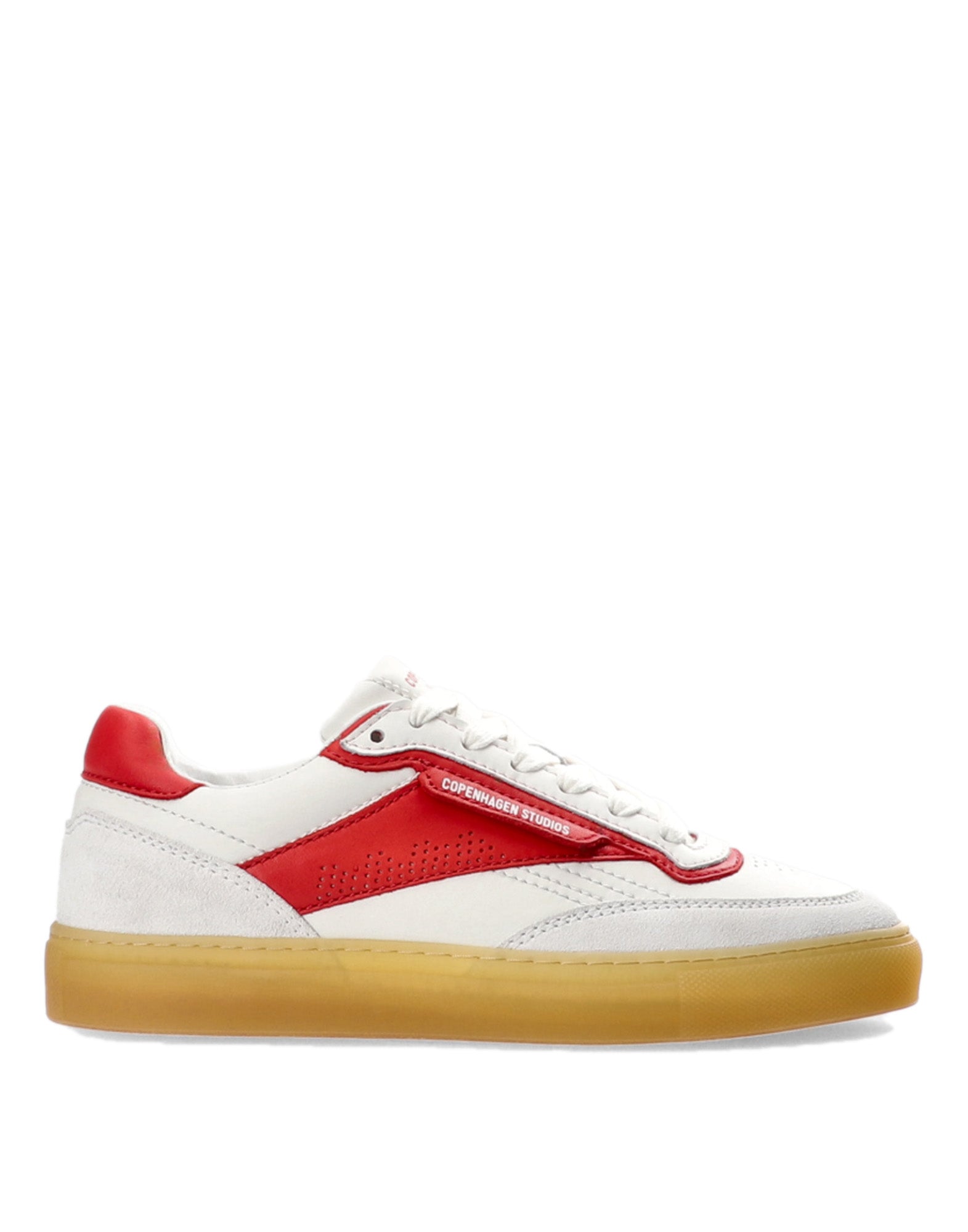 COPENHAGEN Sneakers Retro Revival White/Red