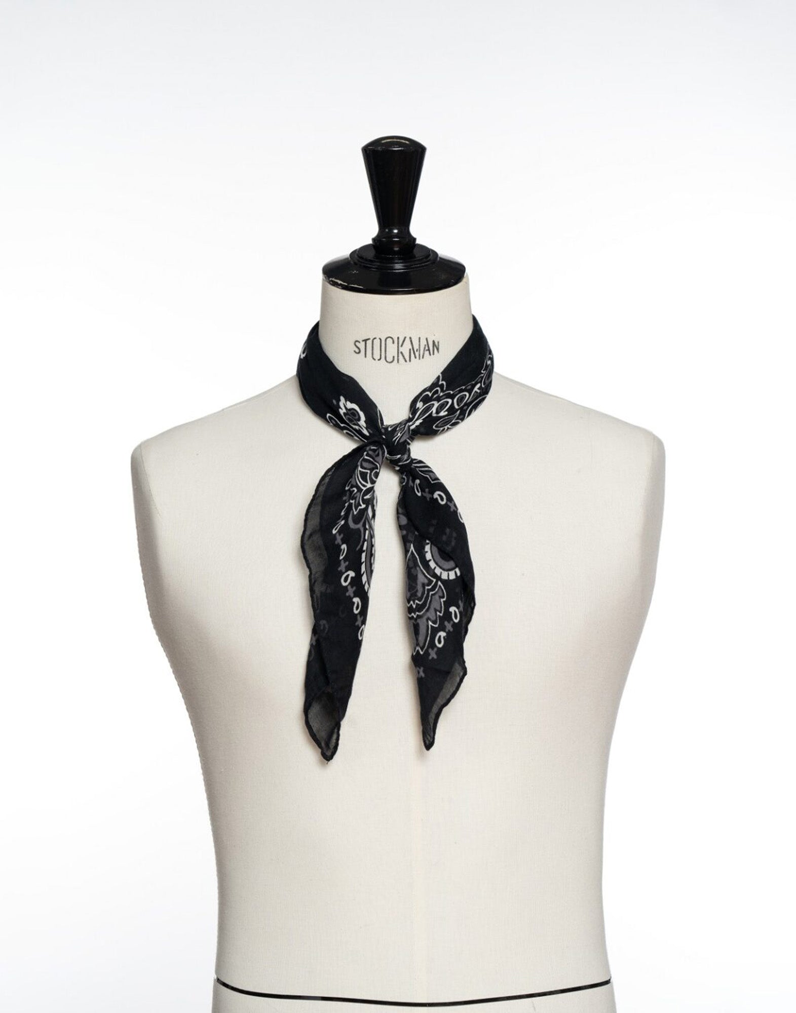 DESTIN Bandana Piccola in Cotone Black