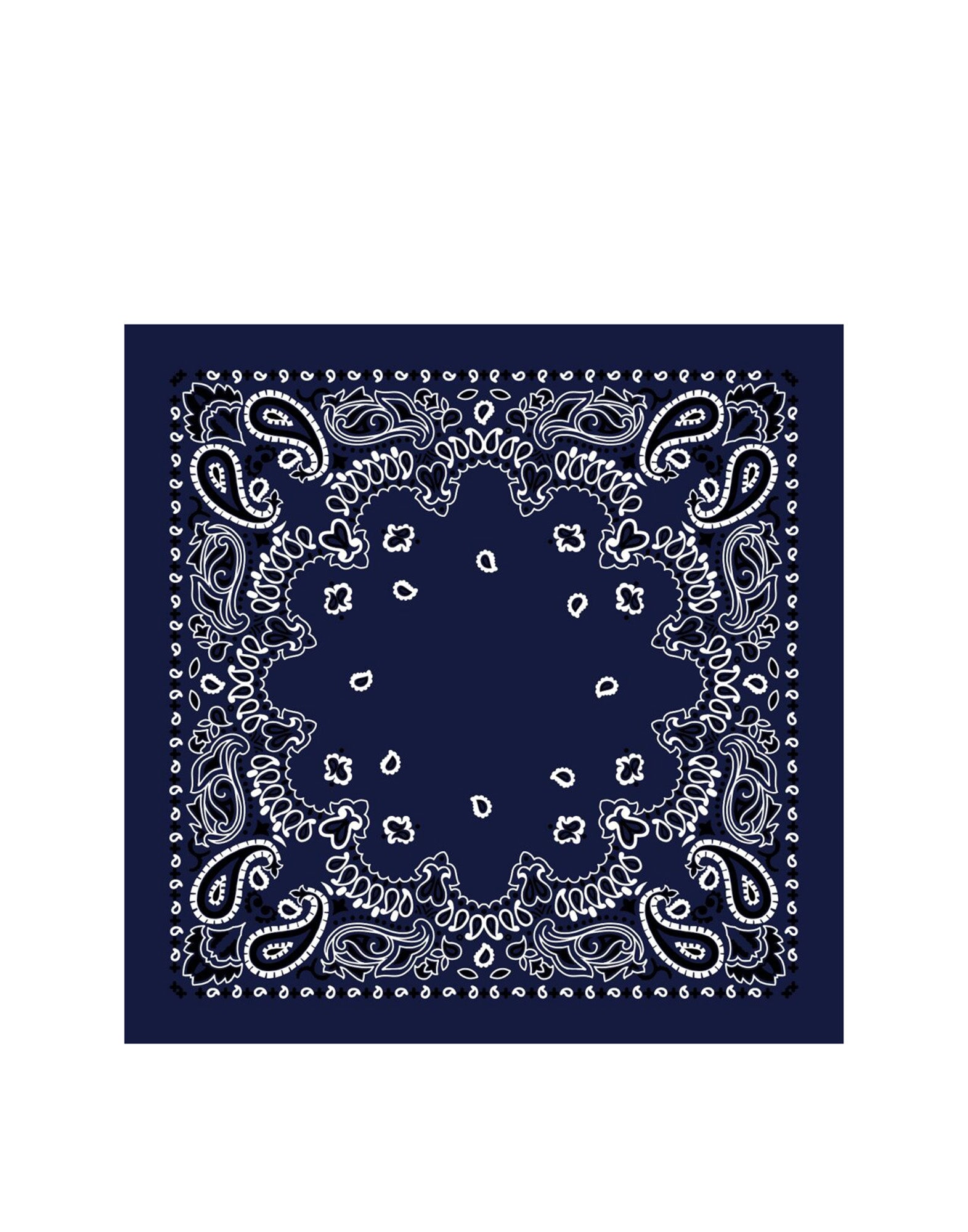 DESTIN Bandana Piccola in Cotone Navy