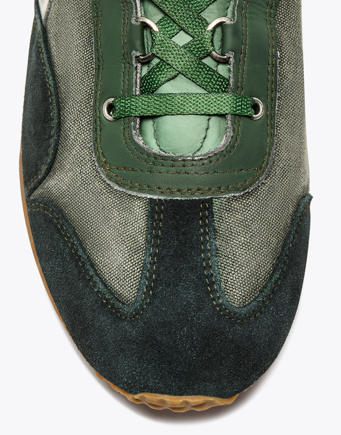 DIADORA HERITAGE Sneakers Equipe Dirty Sw Evo Verde Argilite