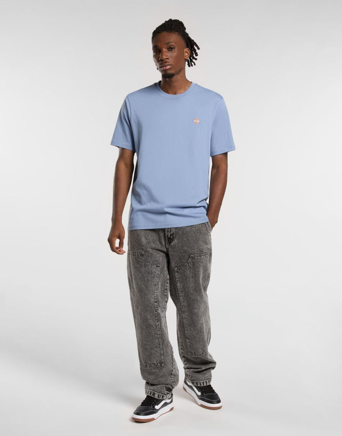 DICKIES T-Shirt Mapleton a Maniche Corte Country Blue