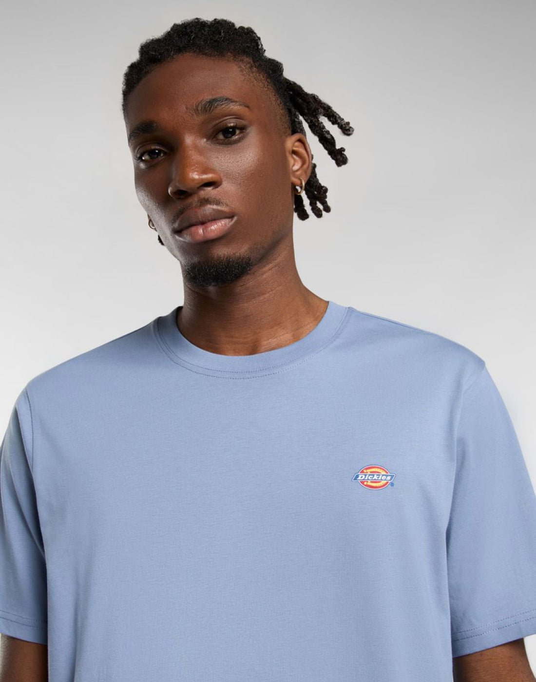 DICKIES T-Shirt Mapleton a Maniche Corte Country Blue