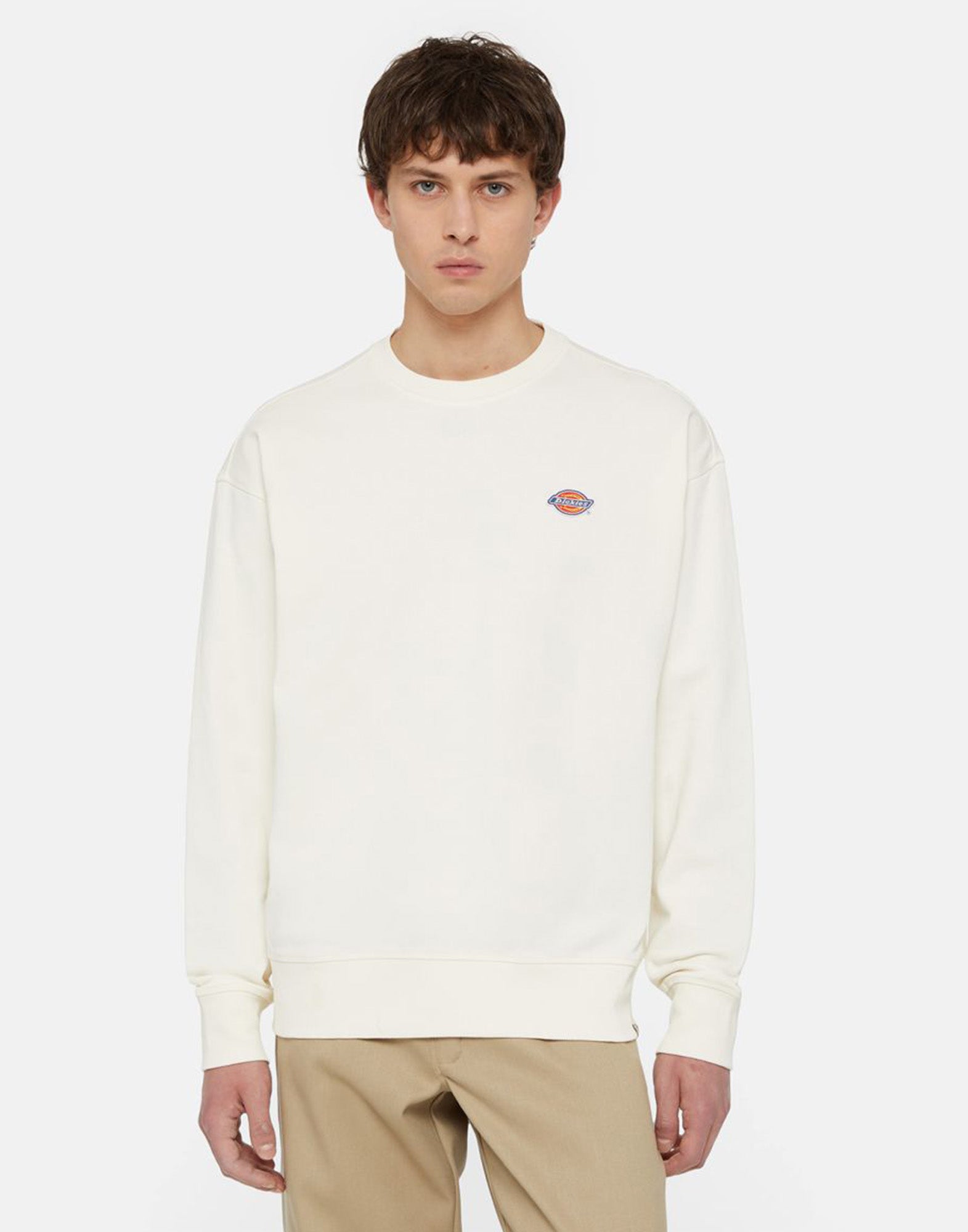 DICKIES Felpa Millersburg in French Terry Ecru