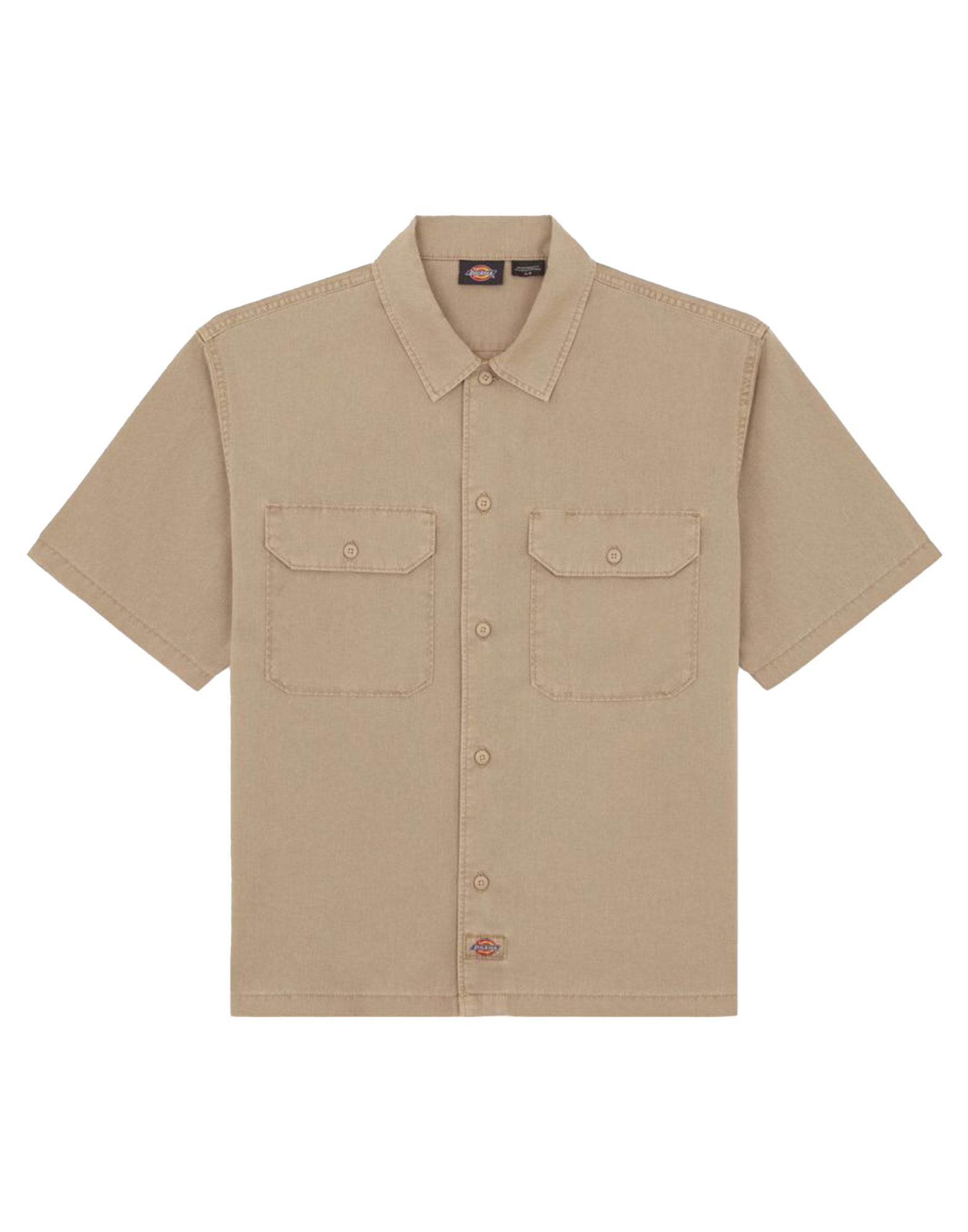DICKIES Camicia Unionville Maniche Corte Sabbia