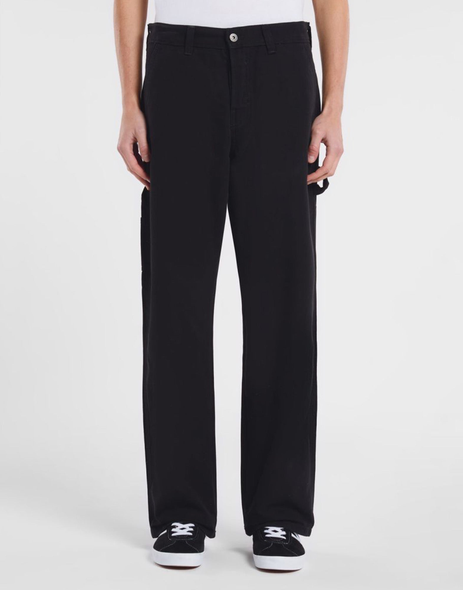 DICKIES Pantaloni Carpenter Canvas Neri