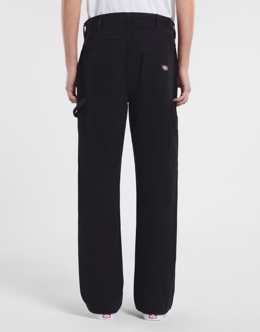 DICKIES Pantaloni Carpenter Canvas Neri