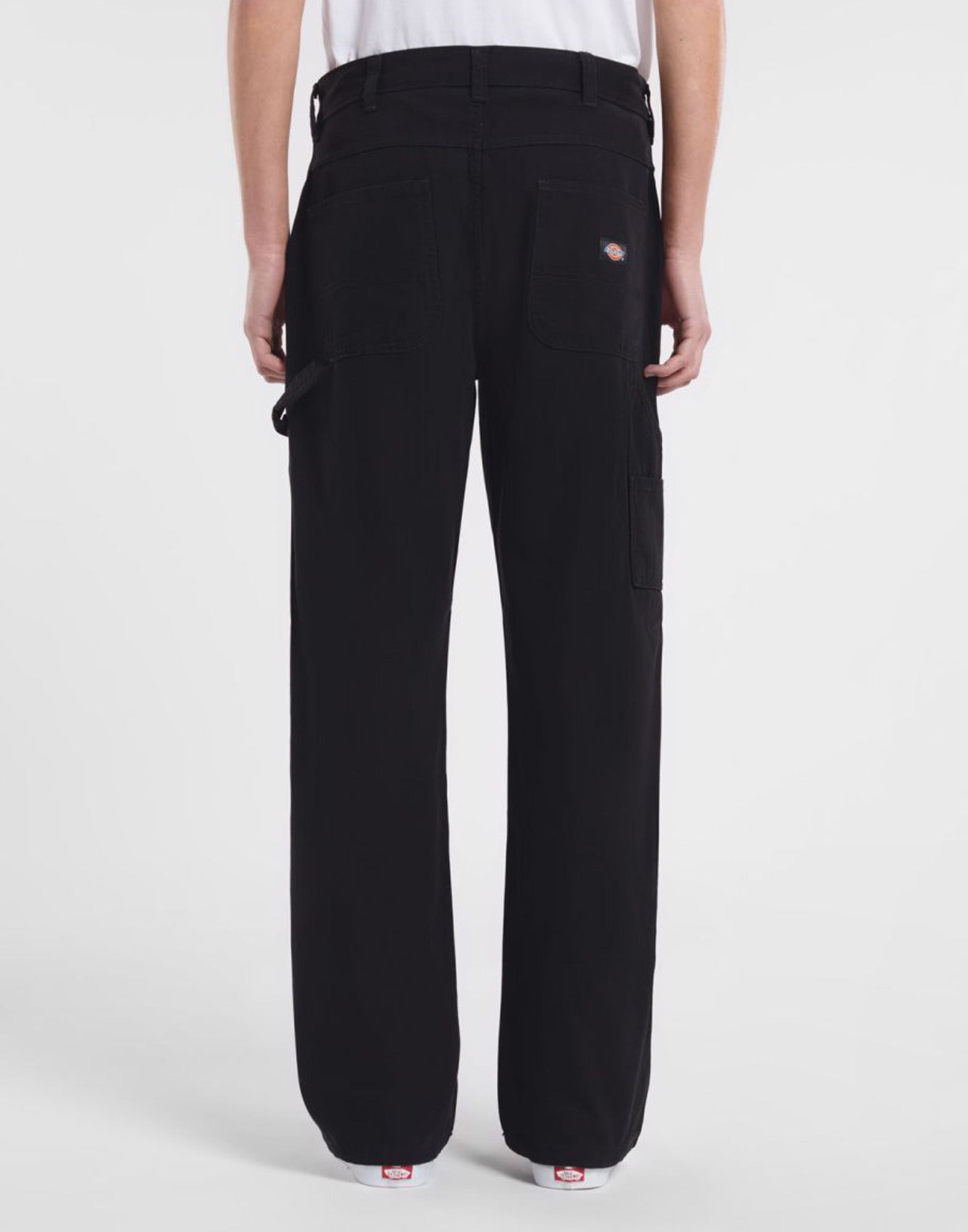 DICKIES Pantaloni Carpenter Canvas Neri
