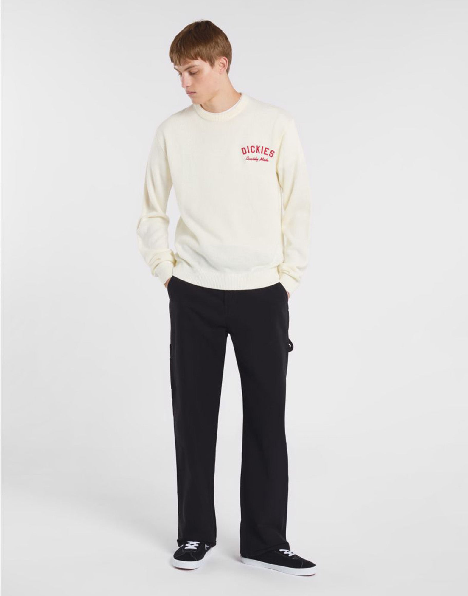 DICKIES Pantaloni Carpenter Canvas Neri