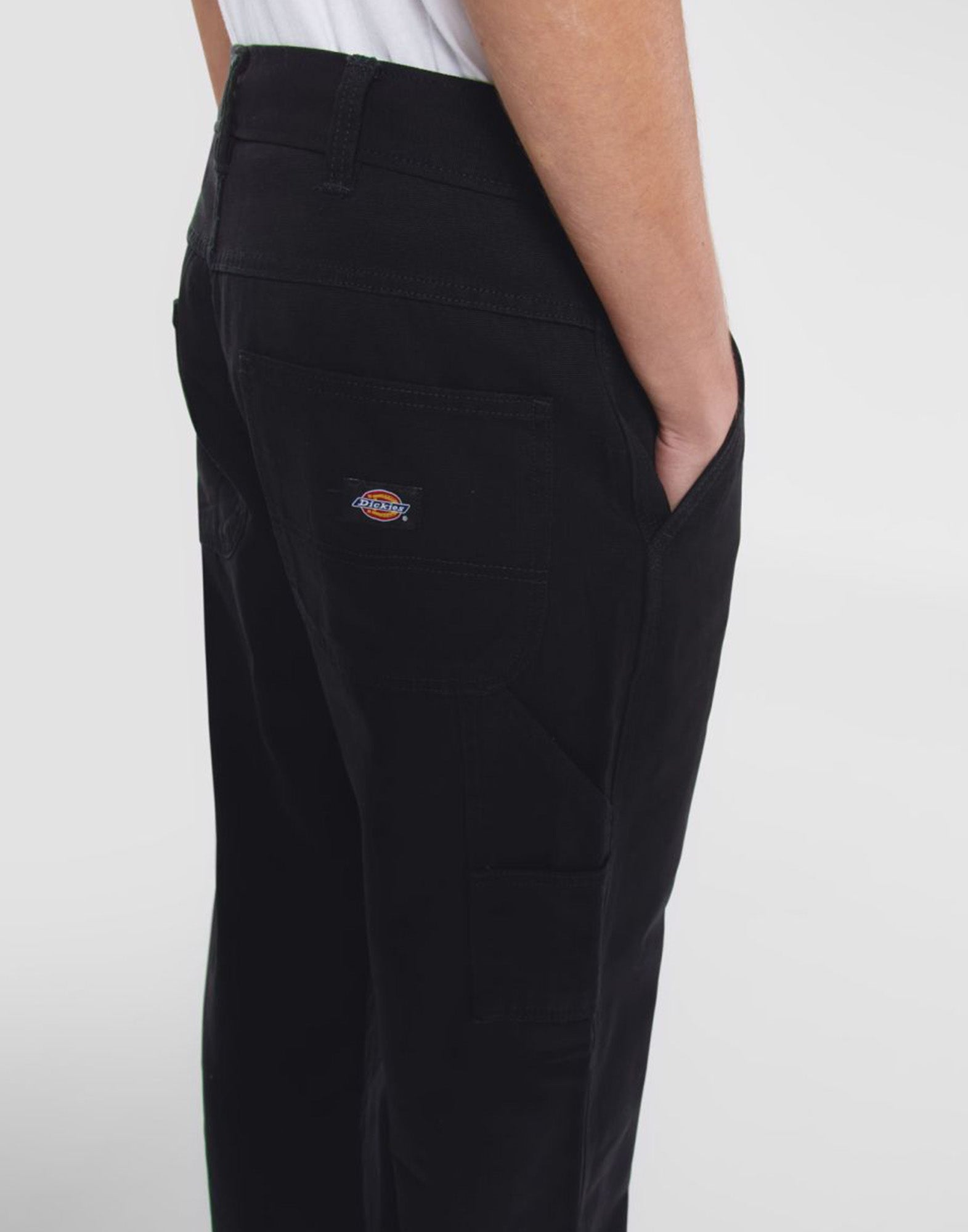 DICKIES Pantaloni Carpenter Canvas Neri
