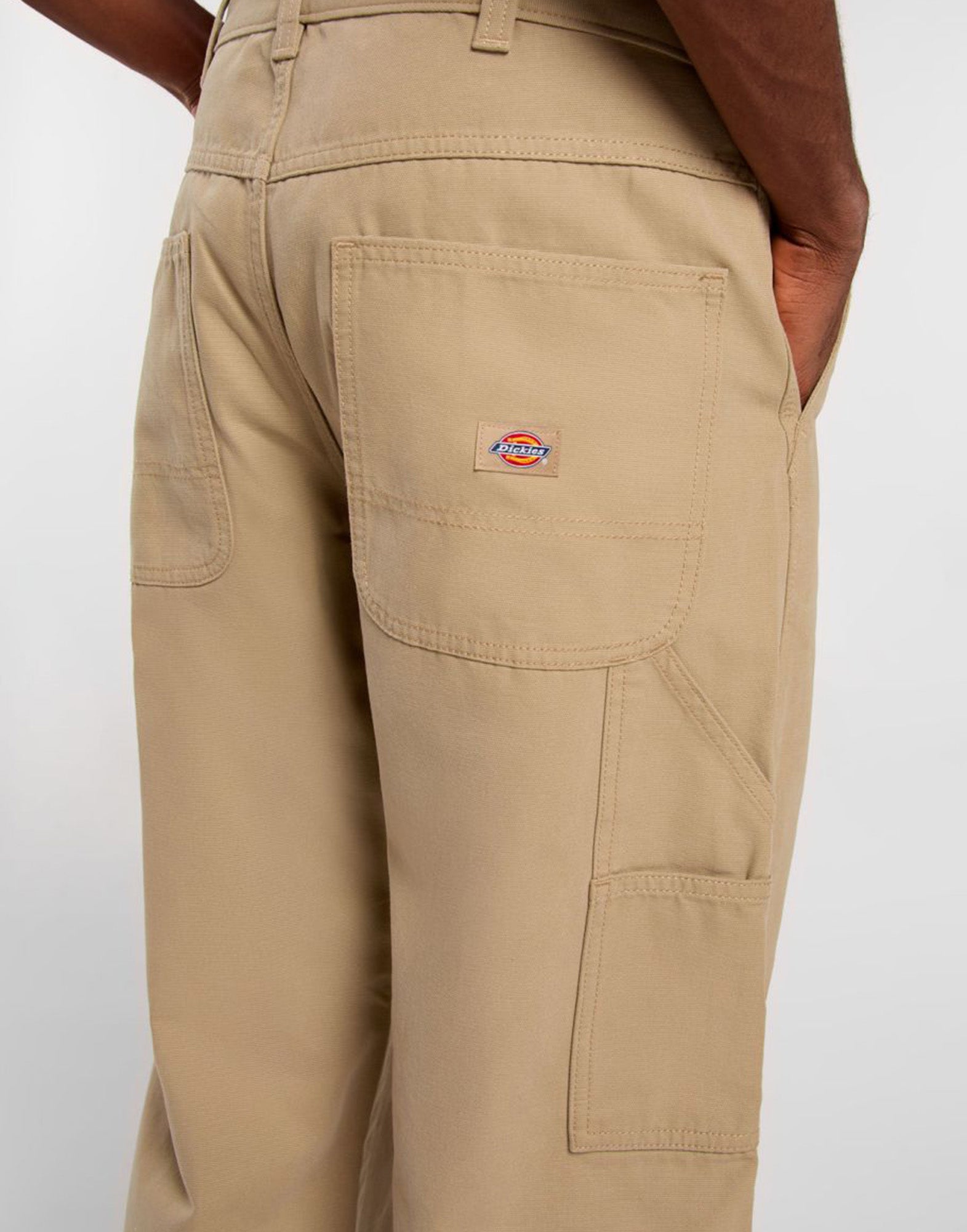 DICKIES Pantaloni Carpenter Canvas Sabbia