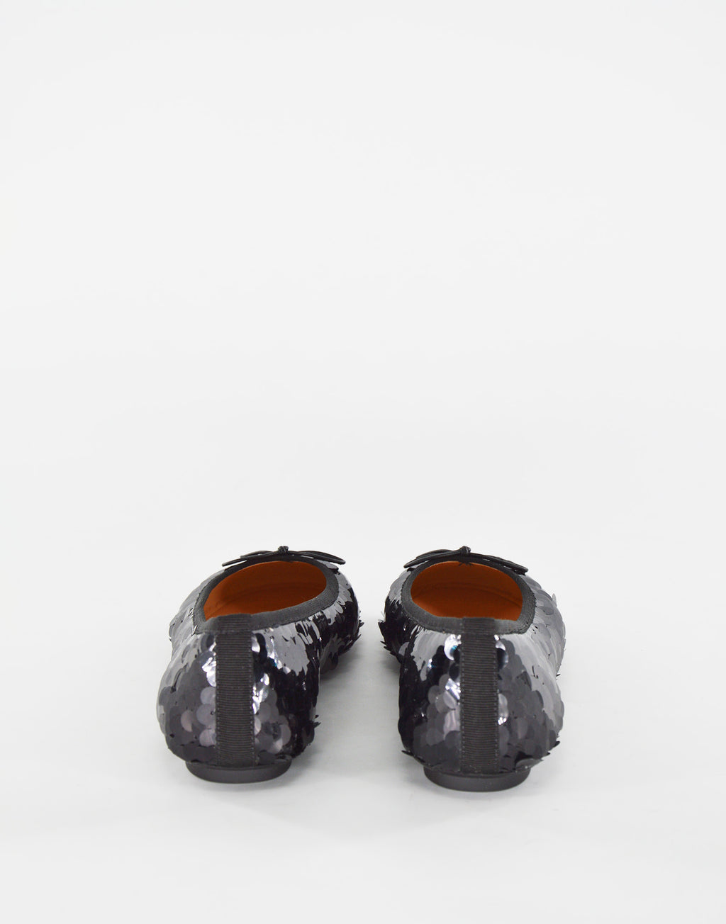 DOUUOD Ballerine con Paillettes Nere